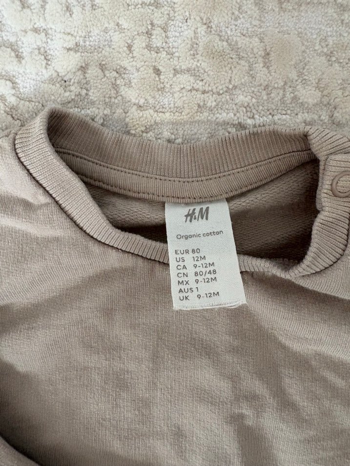 Kızlar için Rahat Kesim Bej Eşofman Takımı - Görsel 5