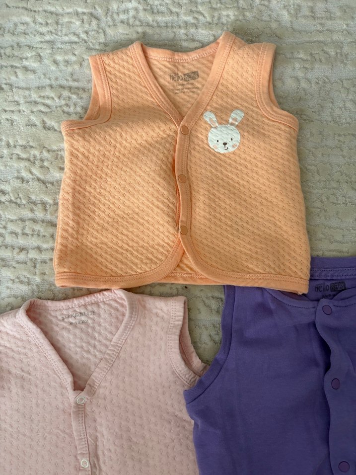 Kız Çocuk Örme Basic Kolsuz Yelek - Görsel 2