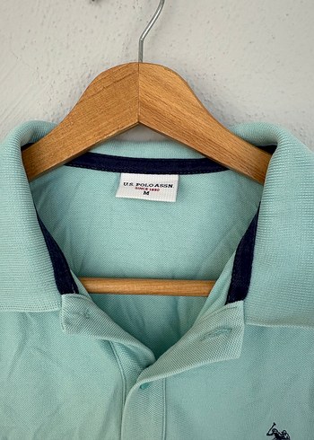 Turkuaz Erkek Polo Yaka Tişört - Görsel 2