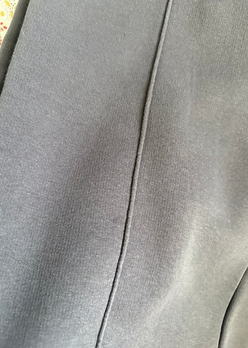 Gri Yüksek Yakalı Salaş Kadın Eşofman Takımı - Görsel 8