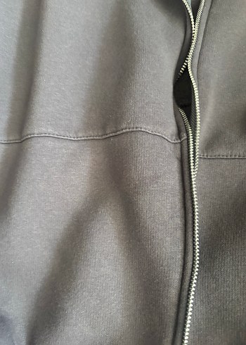 Gri Yüksek Yakalı Salaş Kadın Eşofman Takımı - Görsel 5