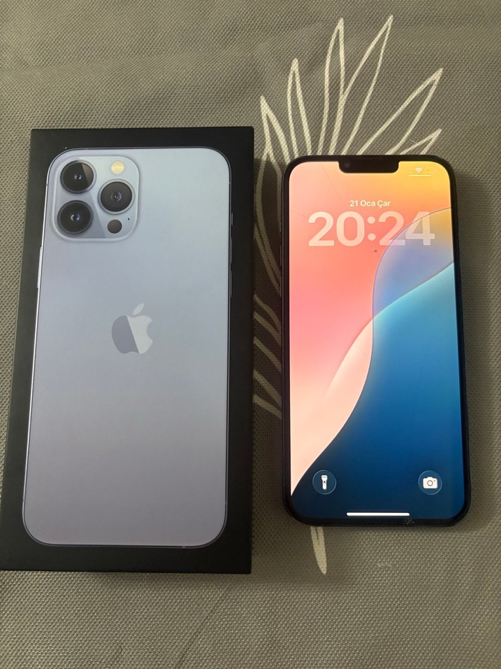 Koyu Mavi iPhone 13 Pro Max 512 GB - Görsel 2