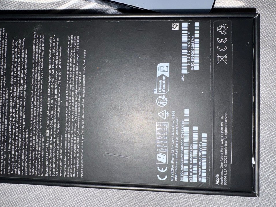 Koyu Mavi iPhone 13 Pro Max 512 GB - Görsel 4