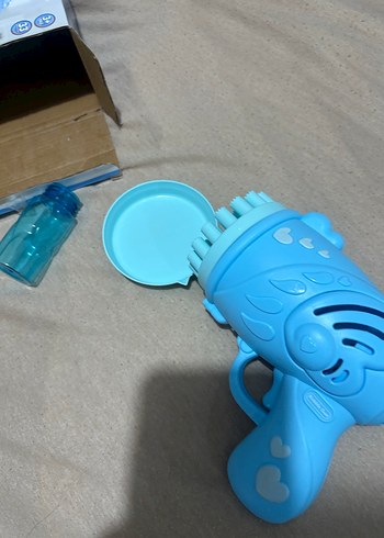 Renkli Mavi Baloncuk Tabancası - Görsel 2