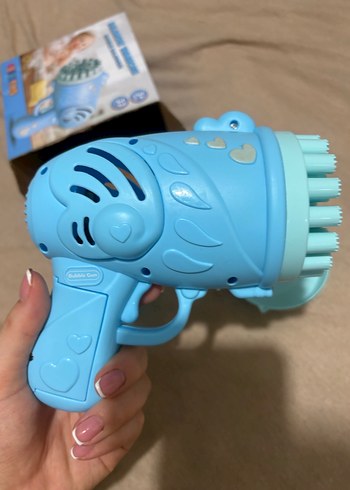 Renkli Mavi Baloncuk Tabancası - Görsel 3