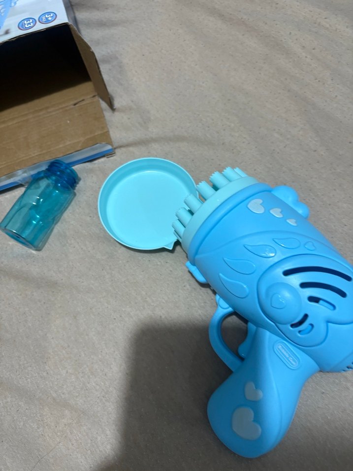 Renkli Mavi Baloncuk Tabancası - Görsel 2