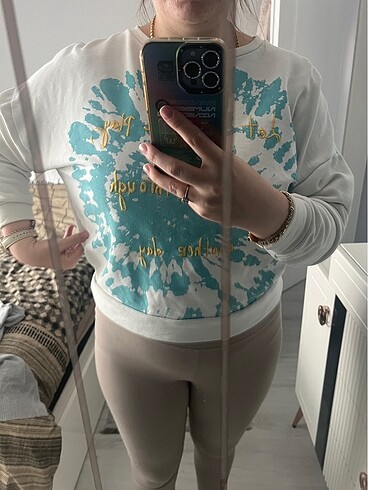 xs Beden beyaz Renk Sweat