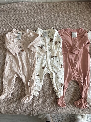 3 Ay Beden 5 adet H&M tulum