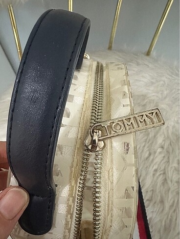 Beden beyaz Renk Tommy askılı çanta