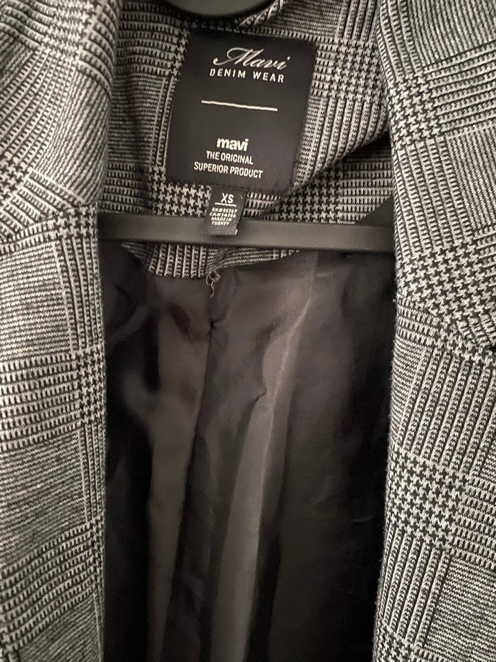 Gri Kadın Blazer Ceket - Görsel 5