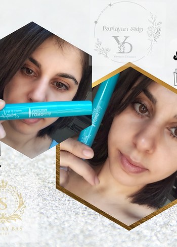 Turkuaz Maskara - Pastel Renk - Görsel 2