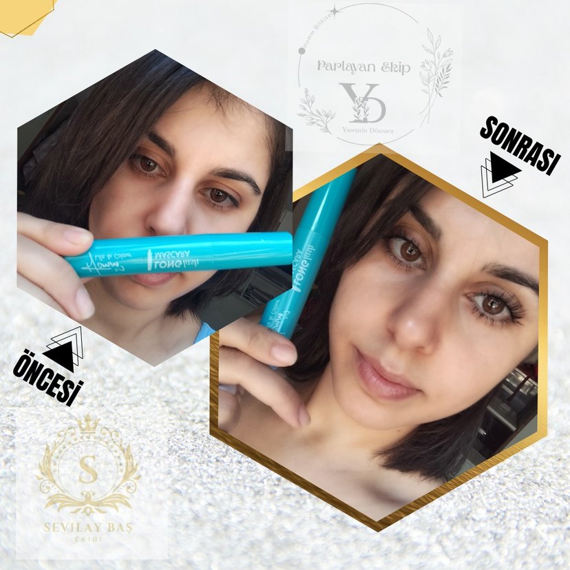 Turkuaz Maskara - Pastel Renk - Görsel 2