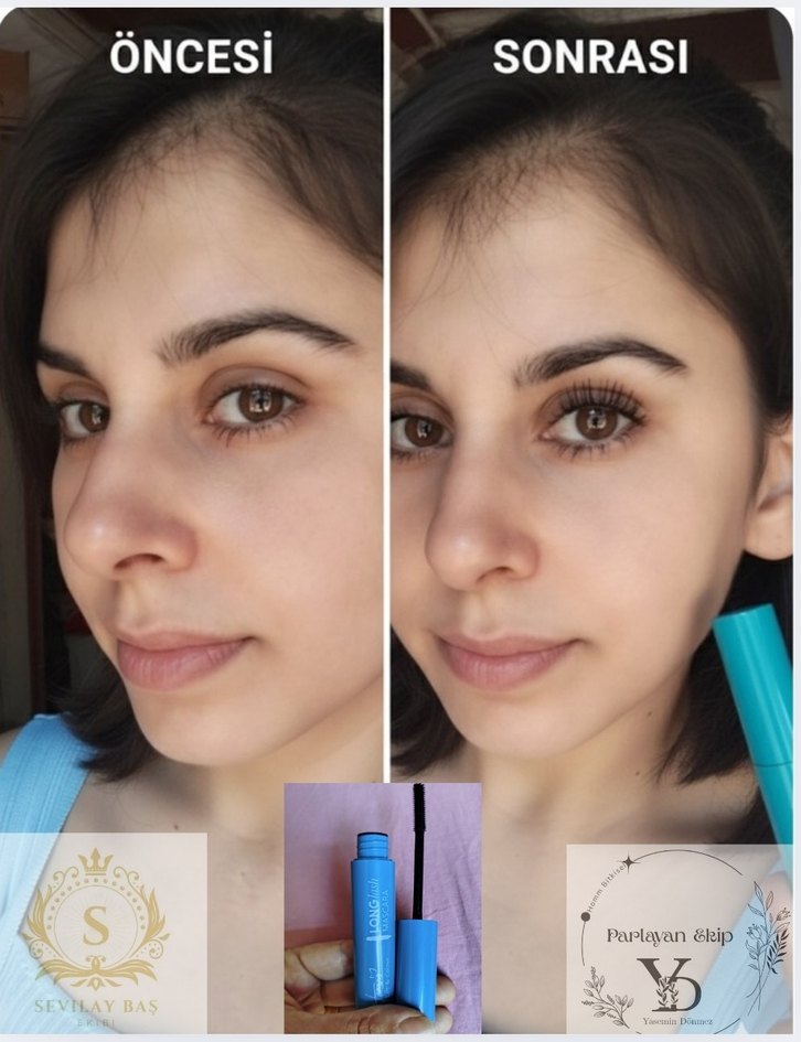 Turkuaz Maskara - Pastel Renk - Görsel 4