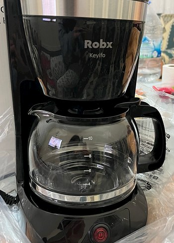  Beden Robx Keyifo Siyah Filtre Kahve Makinesi