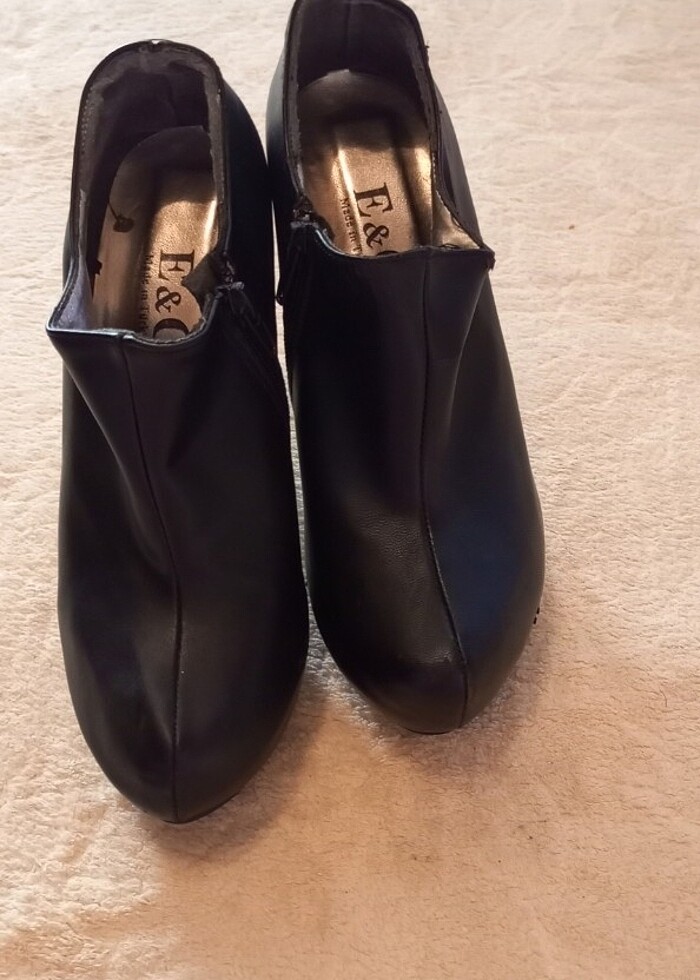 Yarım topuklu bot - Görsel 3