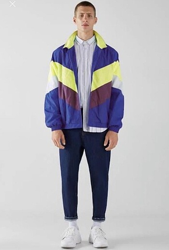 Bershka Bershka Oversize Vintage Ceket