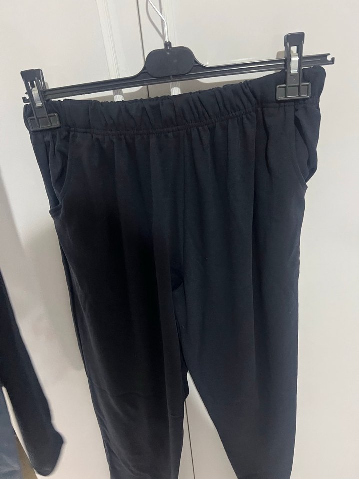 Erkek Mavi Gri Baskılı Uzun Kollu Pijama Takımı - Görsel 3