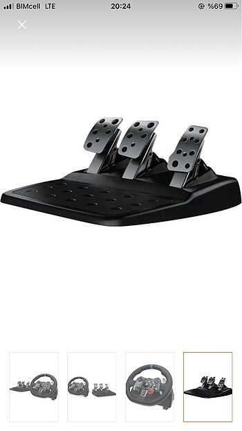Logitech g29 oyun konsolu direksiyon