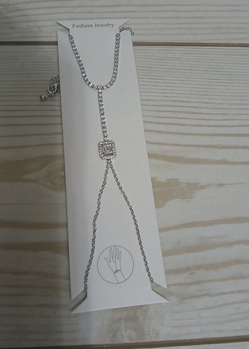 Gri Zincir Detaylı Kadın El Zinciri şahmeran - Görsel 2