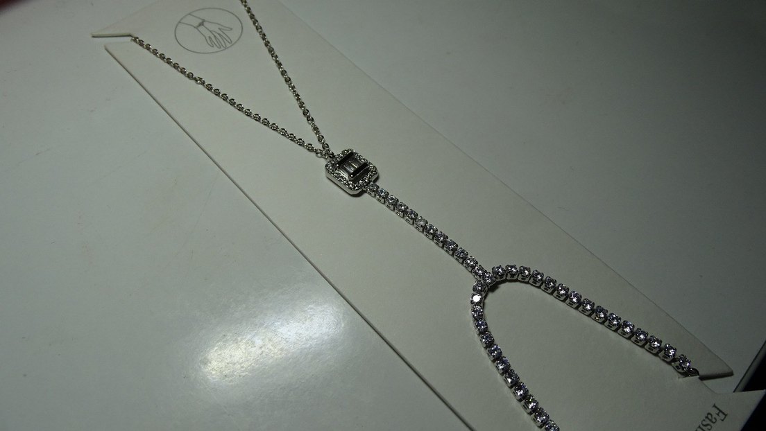 Gri Zincir Detaylı Kadın El Zinciri şahmeran - Görsel 4