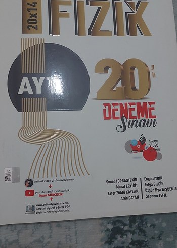 AYT Fizik 20'li Deneme Sınavı