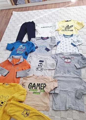 24-36 Ay Beden gri Renk 3.4 yaş erkek çocuk