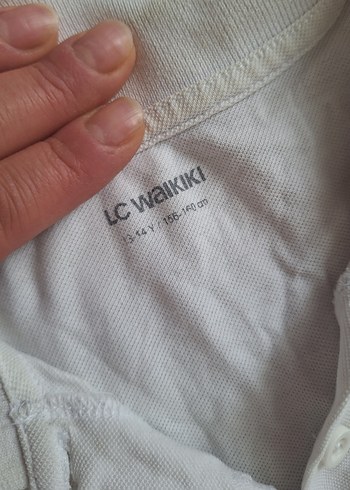 5 Beyaz Kısa Kollu Polo Tişört - Görsel 4