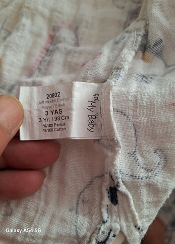 Müslin Bornoz - Görsel 4