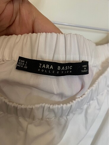 l Beden beyaz Renk Zara bluz gömlek