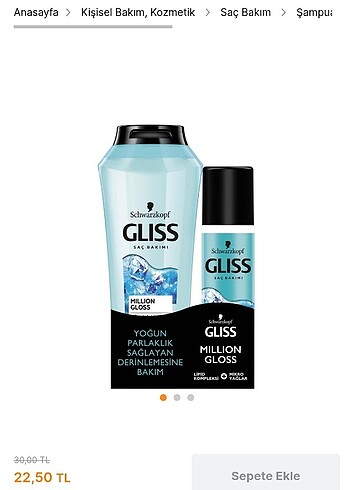 Gliss set 3 adet
