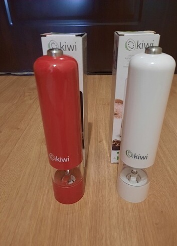 Kiwi tuz karabiber öğütücü