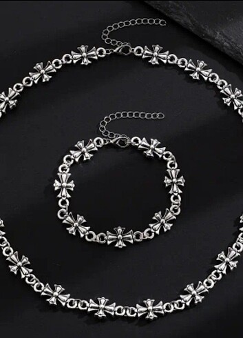 Diğer Chrome hearts dupe set