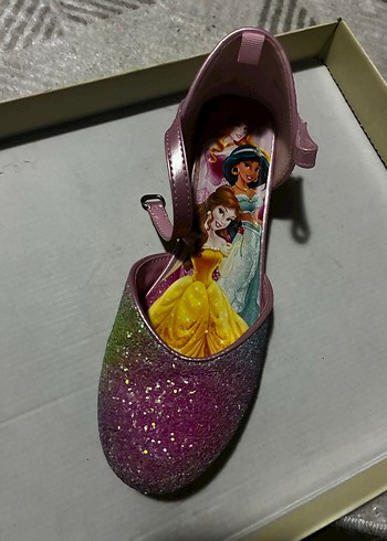 Pembe Simli Bağcıklı Kız Babet - Görsel 2