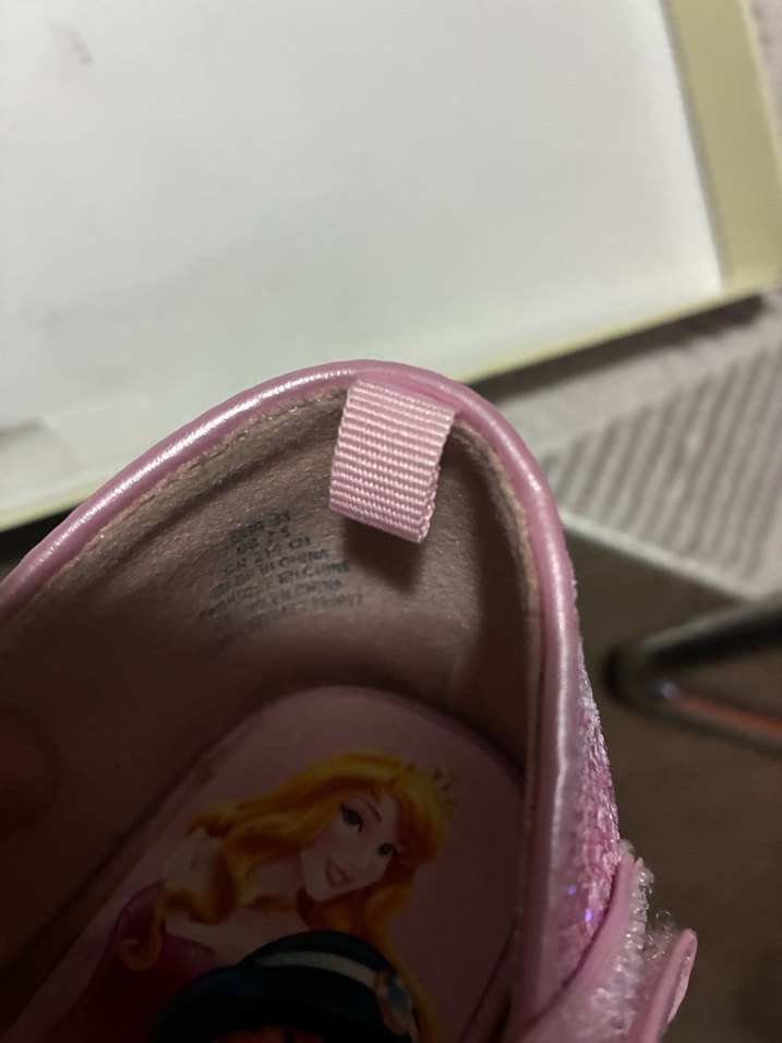 Pembe Simli Bağcıklı Kız Babet - Görsel 4