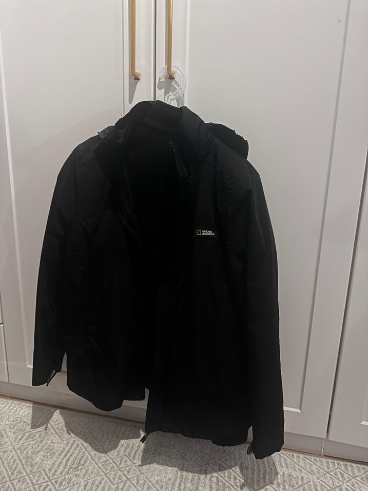 Siyah Fermuarlı kadın Streetwear Ceket - Görsel 4