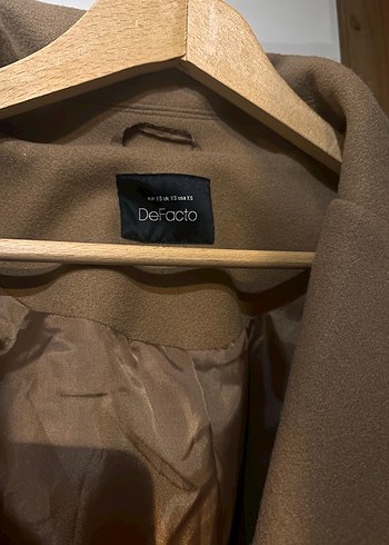 Kahve Kadın Uzun Süet Kemerli Kaban - Görsel 3