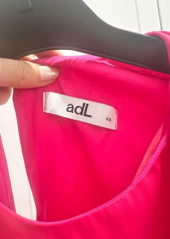 Pembe Salaş mini Abiye Elbise - Görsel 3