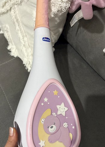 Pembe Pastel Müzikli Bebek Dönencesi Oyuncağı - Görsel 4