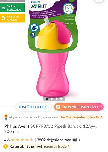 Philips Avent pipetli bardak - Görsel 2