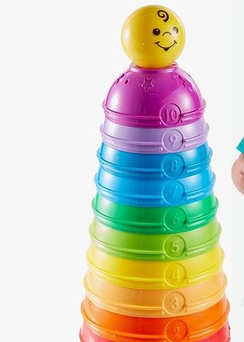 Fisher Price Renkli Eğitim Oyuncağı Kule