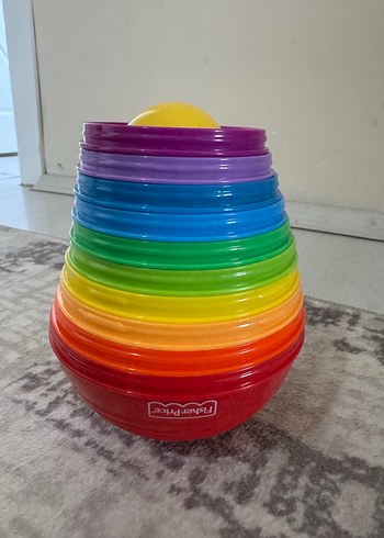 Beden Fisher Price Renkli Eğitim Oyuncağı Kule