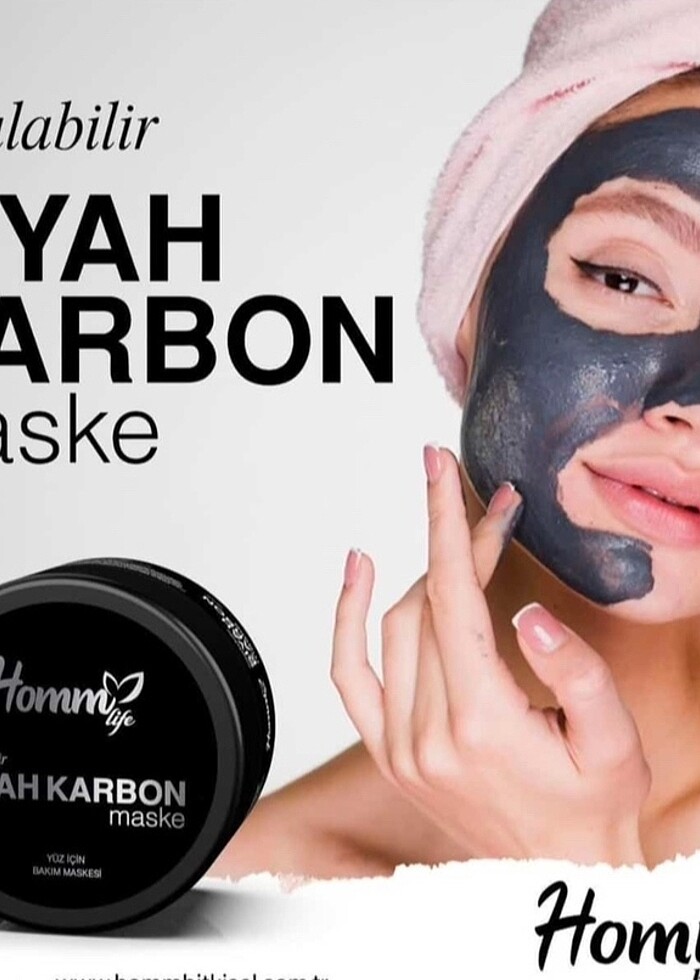 Homm siyah nokta maske - Görsel 2