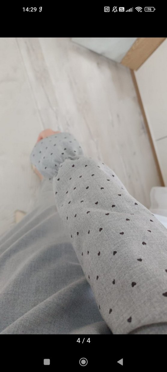 Gri Midi Kadın Takım Elbise - Görsel 4