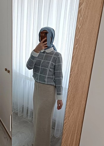 Gri Uzun Kollu bluZ - Görsel 3