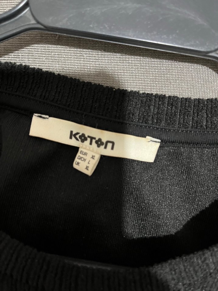 Siyah Midi Oversize Gotik Kadın Elbise - Görsel 5