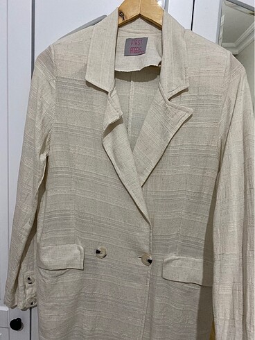 Keten blazer ceket
