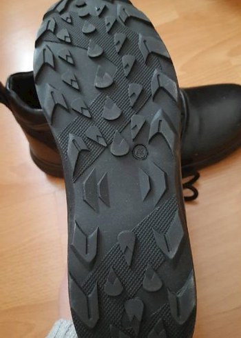 42 numara Siyah Bağcıklı ve fermuarlı Erkek bot - Görsel 3