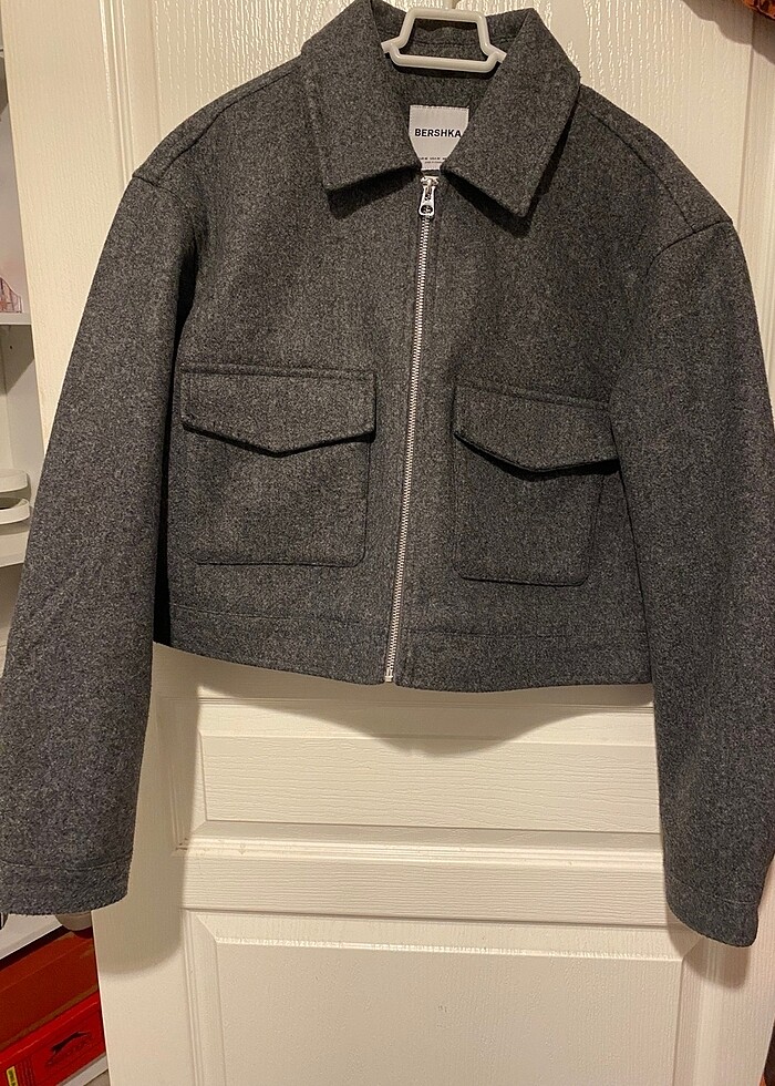 Bershka gri ceket - Görsel 1