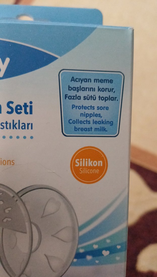 mycey Silikon Göğüs Kalkanı Seti Beyaz - Görsel 4