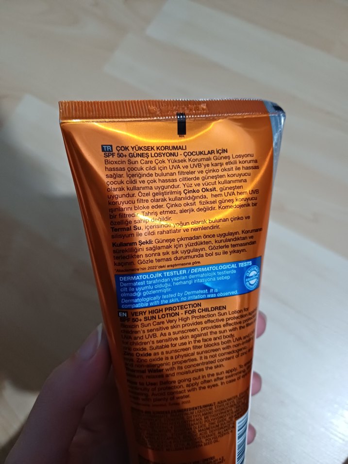 Bioxcin Kids SPF 50+ Çok Yüksek Koruma Güneş Losyonu - Görsel 2